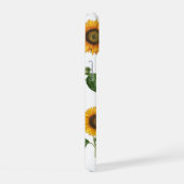 ひまわり植物観葉緑 iPhone 15ケース (右側面)