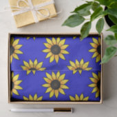 ひまわり模様3 薄葉紙 (ギフト)