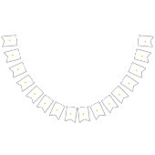 ひまわり模様 | サマー鮮やかフローラデザイン バンティングフラッグ (全)