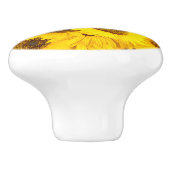 ひまわり模様 セラミックノブ (側面)