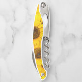 ひまわり模様 ソムリエナイフ (裏面)