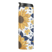 ひまわり模様 タンブラー (回転右)