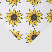 ひまわり模様 薄葉紙 (詳細)