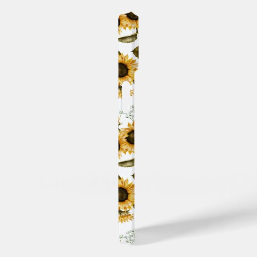 ひまわり模様 Case-Mate iPhoneケース (裏面 / 右)