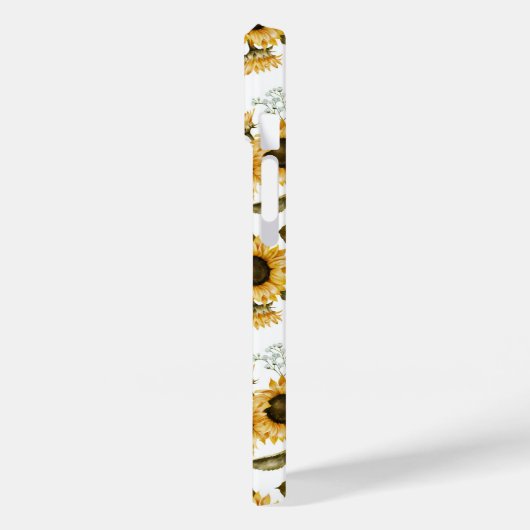 ひまわり模様 Case-Mate iPhoneケース (裏面 / 左)