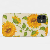 ひまわり模様 Case-Mate iPhoneケース (裏面(横))