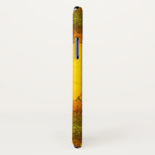 ひまわり模様 Case-Mate iPhoneケース (裏面/右)