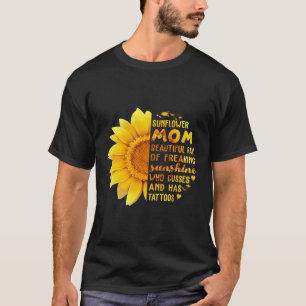 ひまわり母フレックサンシャインの美しい光線 Tシャツ