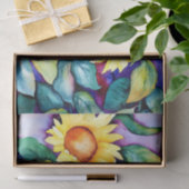 ひまわり水彩ティッシュペーパー 薄葉紙 (ギフト)