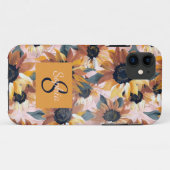 ひまわり水彩デザイン Case-Mate iPhoneケース (裏面(横))