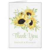 ひまわり水彩フローラ結婚の皆様へ (正面)