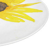 ひまわり水彩 カッティングボード (角)