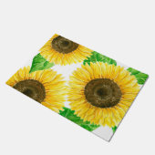 ひまわり水彩 ドアマット (アングル)