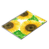 ひまわり水彩 ノートブック (左側)