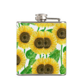 ひまわり水彩 フラスク (裏面)