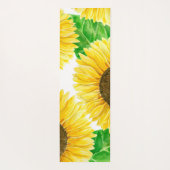 ひまわり水彩 ヨガマット (裏面)