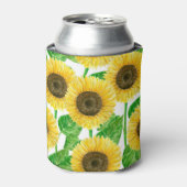 ひまわり水彩 缶クーラー (缶正面)