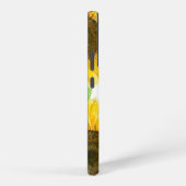 ひまわり水彩 SAMSUNG GALAXYケース (右側面)