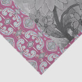 ひまわり水玉模様センター 薄葉紙 (詳細)