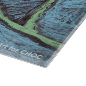 ひまわり永遠 – Kids Art for CHOC カッティングボード (角)