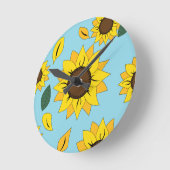 ひまわり治世時計 ラウンド壁時計 (傾斜)