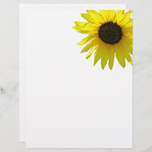 ひまわり独身の文房具 (正面/裏面)