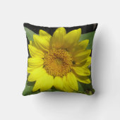 ひまわり独身の装飾用クッション クッション (裏面)