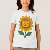 ひまわり猫 トライブレンドＴシャツ (正面)