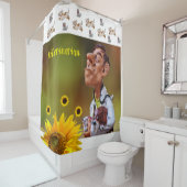 ひまわり獣医キャットドッグシャワーカーテン シャワーカーテン (インサイチュ)