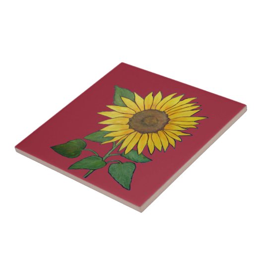 ひまわり瓦 タイル (側面)