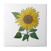 ひまわり瓦 タイル (正面)