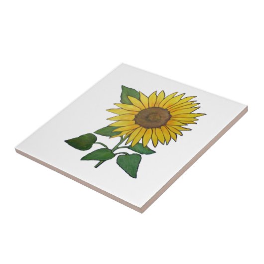 ひまわり瓦 タイル (側面)