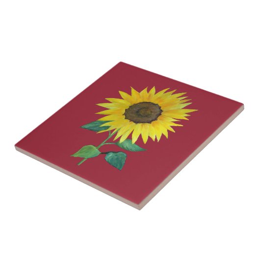 ひまわり瓦 タイル (側面)