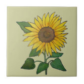 ひまわり瓦 タイル (正面)