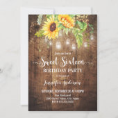 ひまわり甘い16 招待状 (正面)