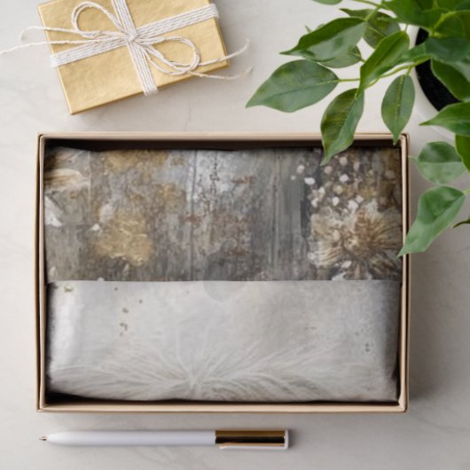 ひまわり畑のデコップシャギーな高地の牛 薄葉紙 (ギフト)