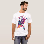 ひまわり畑のユニコーン (5) Tシャツ (正面フル)