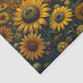 ひまわり畑の切り離し 薄葉紙 (詳細)