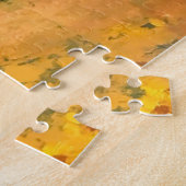 ひまわり畑の油彩画に挑戦 ジグソーパズル (側面)