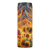 ひまわり畑の消防車 タンブラー (裏面)