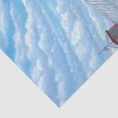 ひまわり畑の絵を描鶏 薄葉紙 (詳細)