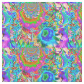 ひまわり畑は永遠に青 ファブリック (クローズアップ)