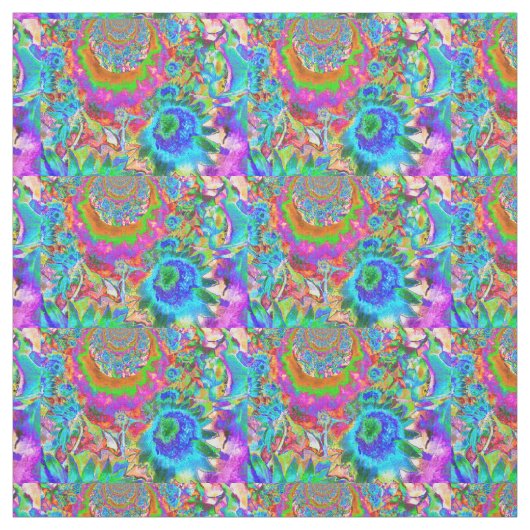 ひまわり畑は永遠に青 ファブリック (見本)