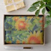 ひまわり畑を永遠に、ひまわり曼荼羅 薄葉紙 (ギフト)