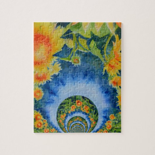 ひまわり畑を永遠に ジグソーパズル (縦)