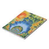 ひまわり畑を永遠に ノートパッド (回転)