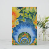 ひまわり畑を永遠に 便箋 (スタンド正面)