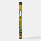 ひまわり畑イニシャル iPhoneケース (右側面)