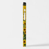 ひまわり畑イニシャル iPhoneケース (左側面)