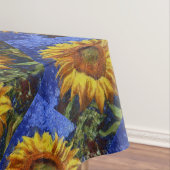 ひまわり畑カラフル芸術的スタイル テーブルクロス (インサイチュ)